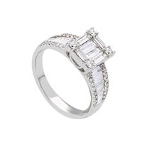 Anello Gioielleria Dossena  Donna in Oro Diamante 270579